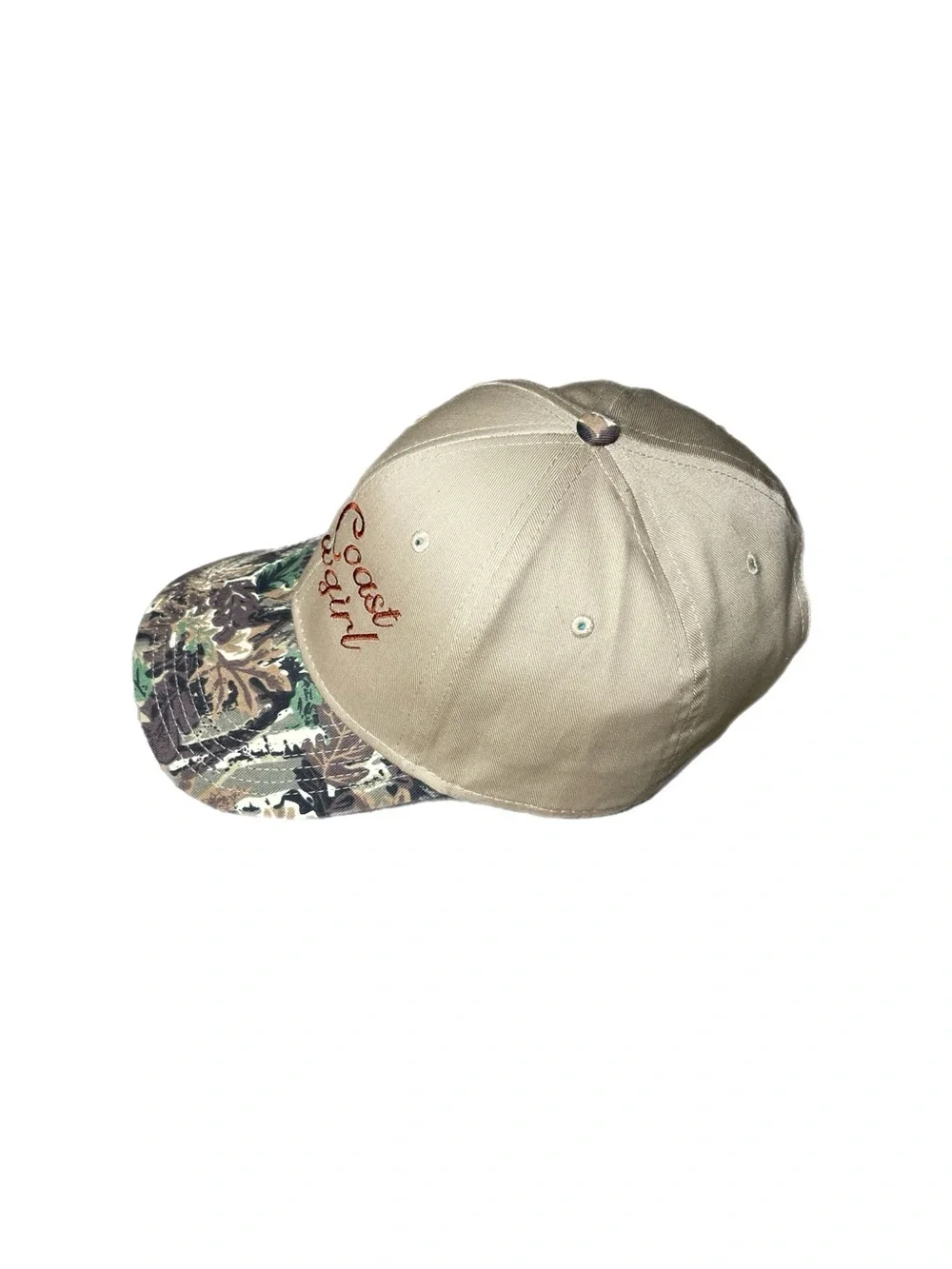 NWOT: Shop Homewerk Embroidered Camo “East Coast Cowgirl” Hat
